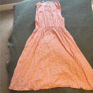 Shiny by Nature Pink Gingham Dress